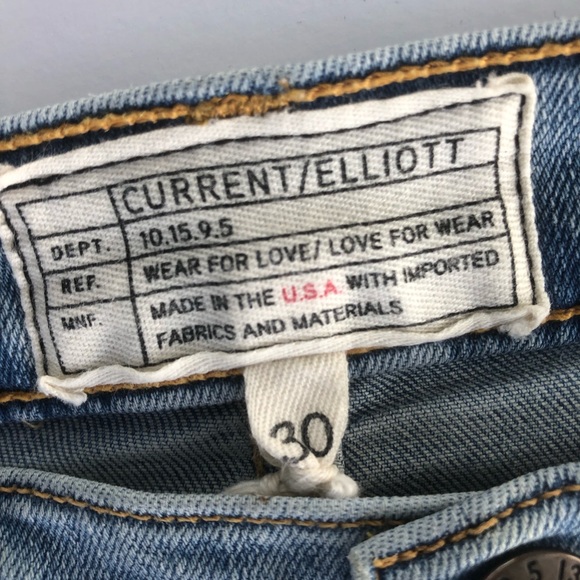 Current/Elliot High Waist Stiletto Jeans - Picture 4 of 5